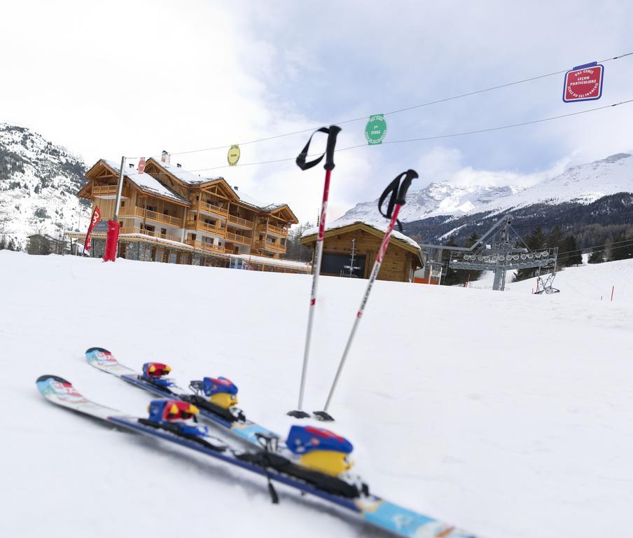 Cgh Residences & Spas Les Chalets De Flambeau Lanslebourg-Mont-Cenis Exterior foto