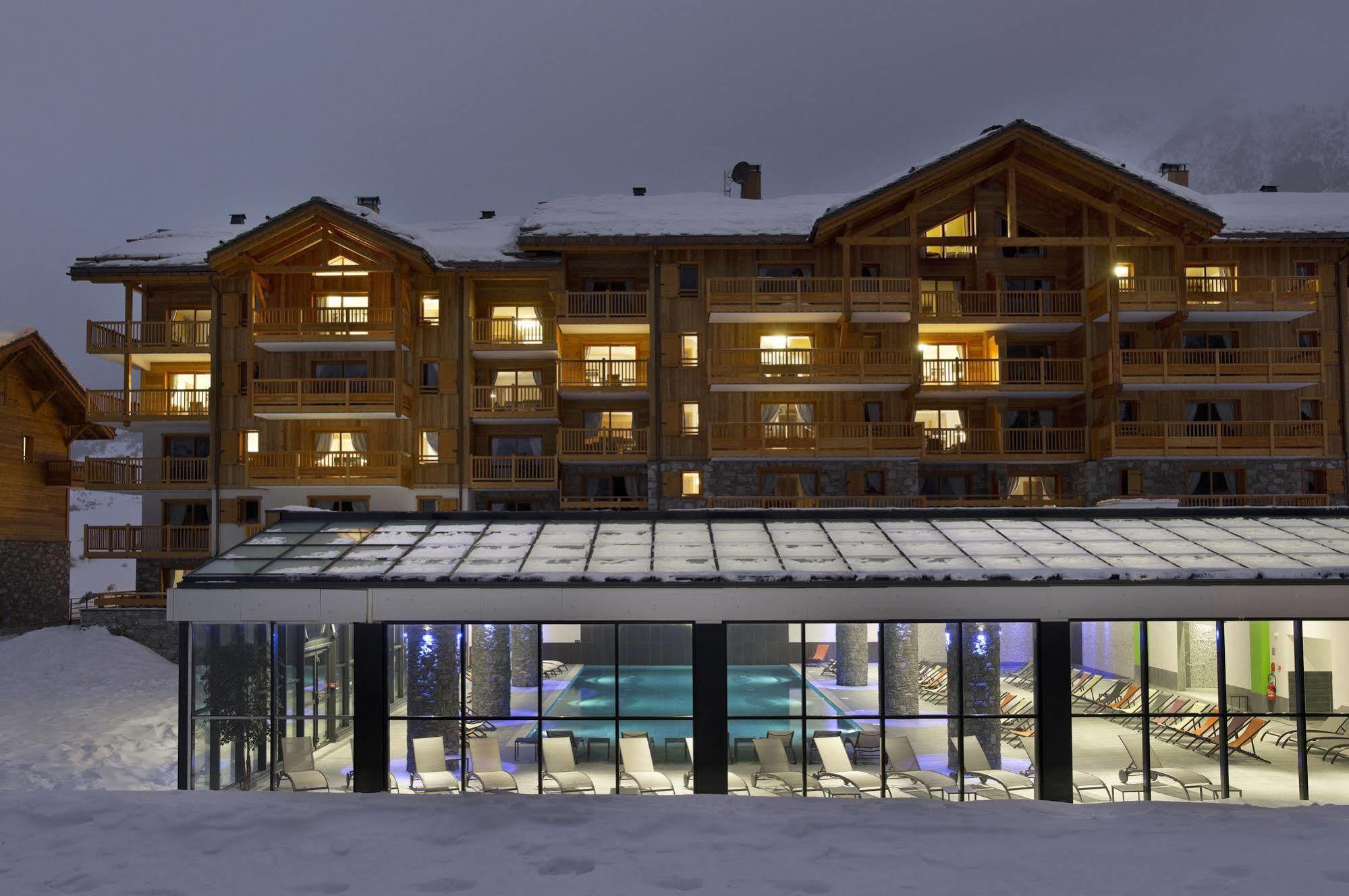 Cgh Residences & Spas Les Chalets De Flambeau Lanslebourg-Mont-Cenis Exterior foto