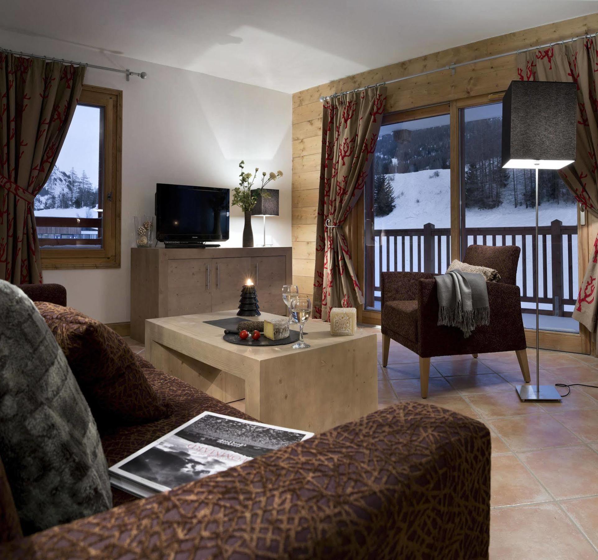 Cgh Residences & Spas Les Chalets De Flambeau Lanslebourg-Mont-Cenis Exterior foto