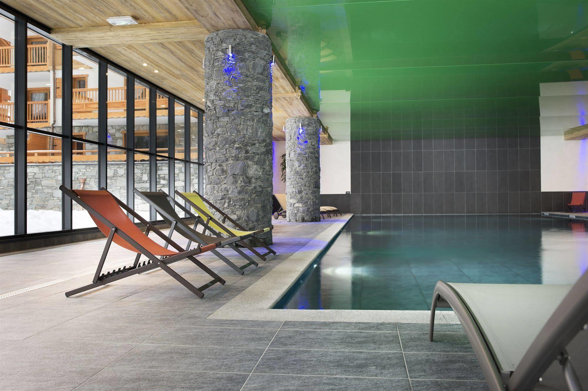 Cgh Residences & Spas Les Chalets De Flambeau Lanslebourg-Mont-Cenis Exterior foto