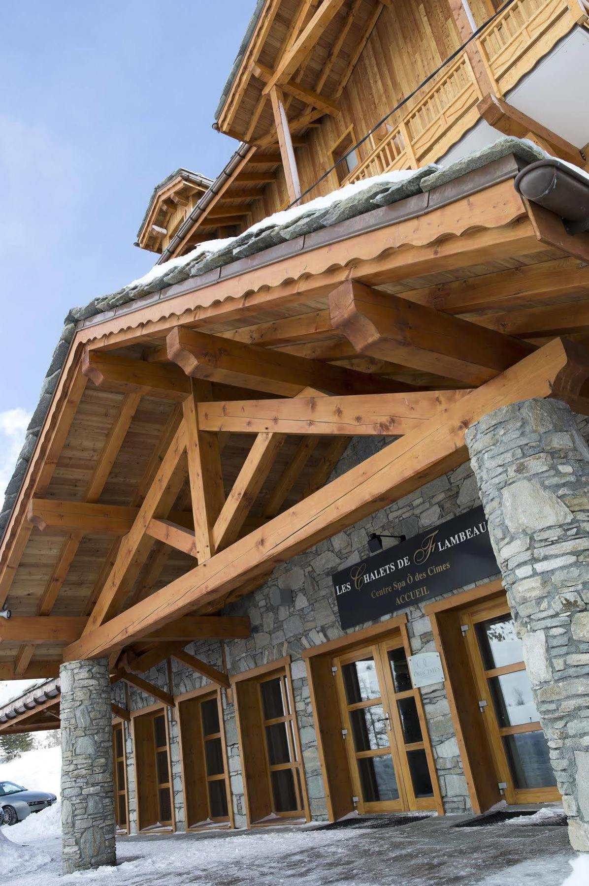 Cgh Residences & Spas Les Chalets De Flambeau Lanslebourg-Mont-Cenis Exterior foto